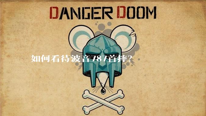 如何看待波音787首摔？